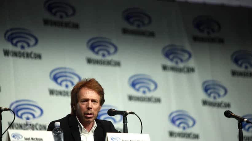 Jerry Bruckheimer at a film industry event, suit and tie