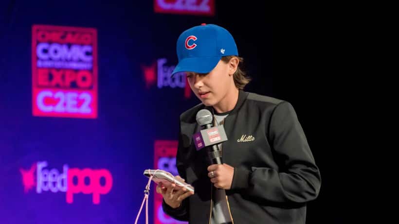 Millie Bobby Brown no Chicago Comic & Entertainment Expo (C2E2) em 2017