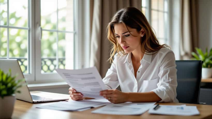 Documents d'assurance santé complémentaire et correspondance d'un assureur français