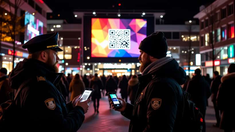 Man met geweigerde ticket-QR-code bij concertingang Amsterdam