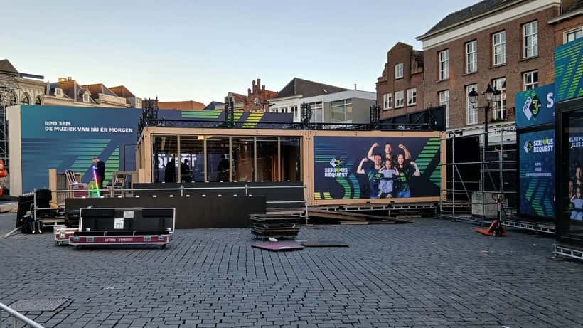 3FM Serious Request opbouw Nederland, radiozender met stijgende luistercijfers 2026