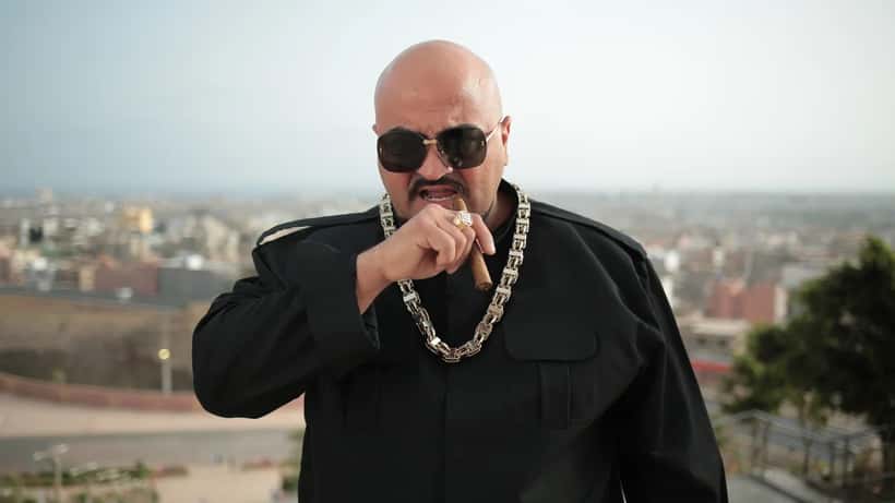 Rapper Xatar alias Giwar Hajabi bei einem Auftritt 2018