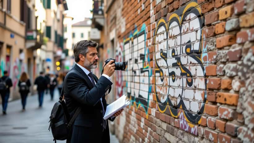 Avvocato fotografa graffiti antisemiti su muro a Roma per raccolta prove