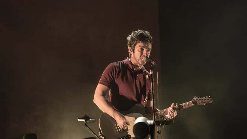 Noel Gallagher performing live — songwriter behind Wonderwall, England's World Cup 2026 anthem