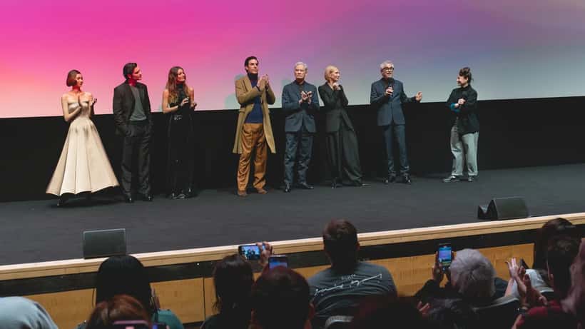 Louis Partridge at the BFI London Film Festival Disclaimer premiere 2024