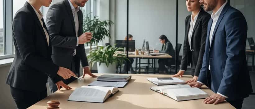 UK employment law documents and contracts representing the Employment Rights Act 2025 changes