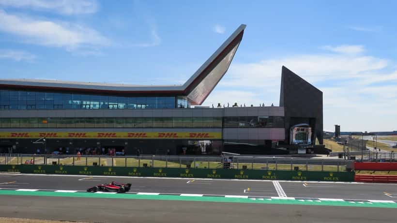 Formula 1 Grand Prix race cars on circuit Silverstone 2026 consumer rights