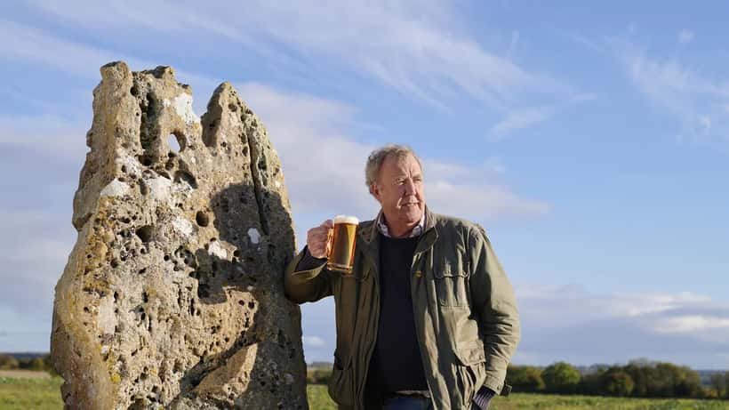 Jeremy Clarkson på Hawkstone, välkänd TV-personlighet och bonde