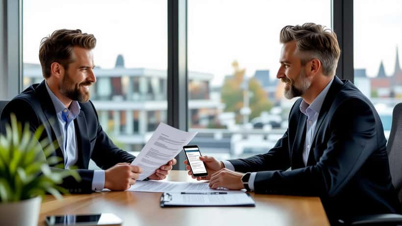 Nederlandse werknemer bespreekt arbeidsovereenkomst met concurrentiebeding bij arbeidsrechtadvocaat