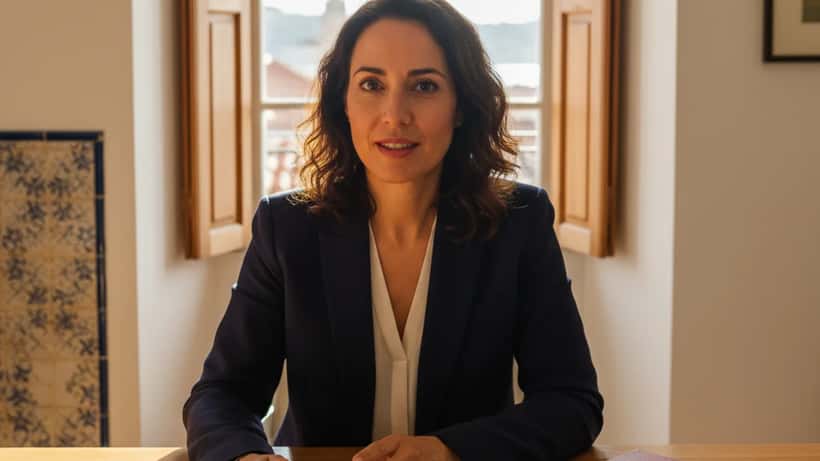 Advogada laboral em Lisboa analisa contrato de trabalho e folha de vencimento