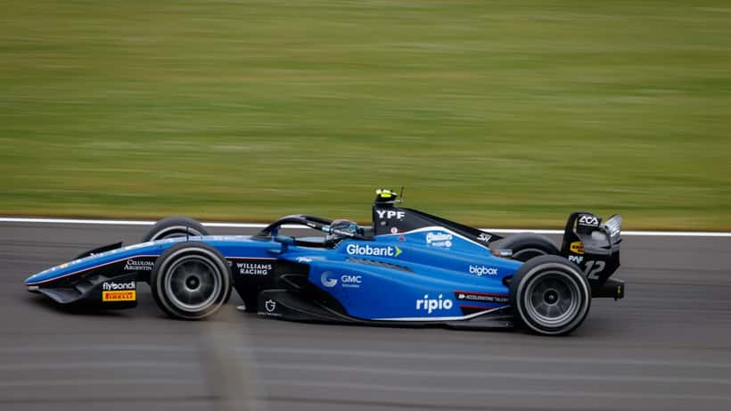 Formule 2-wagens op het Silverstone Circuit 2024, bandenslijtage en F1-strategie
