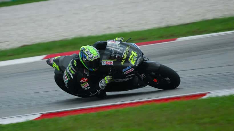 Pilote MotoGP sur le circuit de Sepang pendant les essais du Grand Prix de Malaisie 2026
