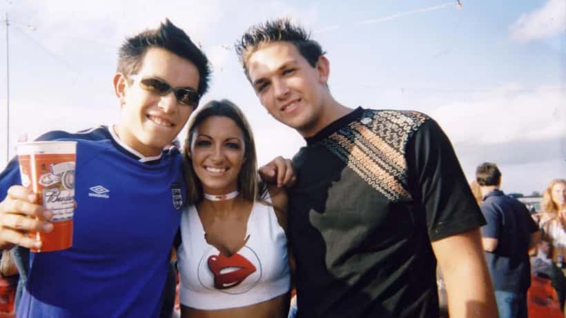 Jodie Marsh at V2003 festival