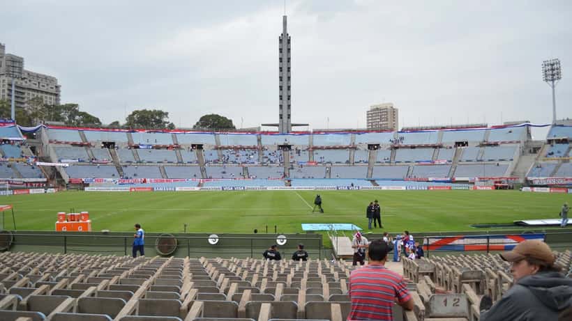 Estádio lotado antes de partida da Copa Libertadores da América
