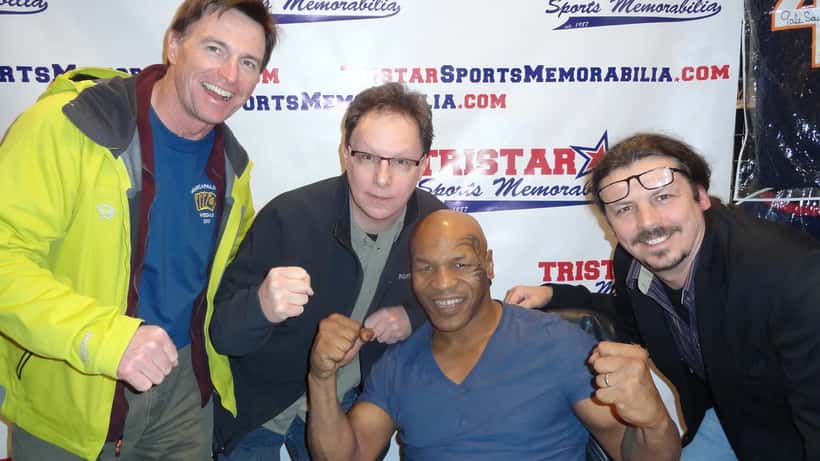 Mike Tyson en 2013, ancien champion du monde des poids lourds