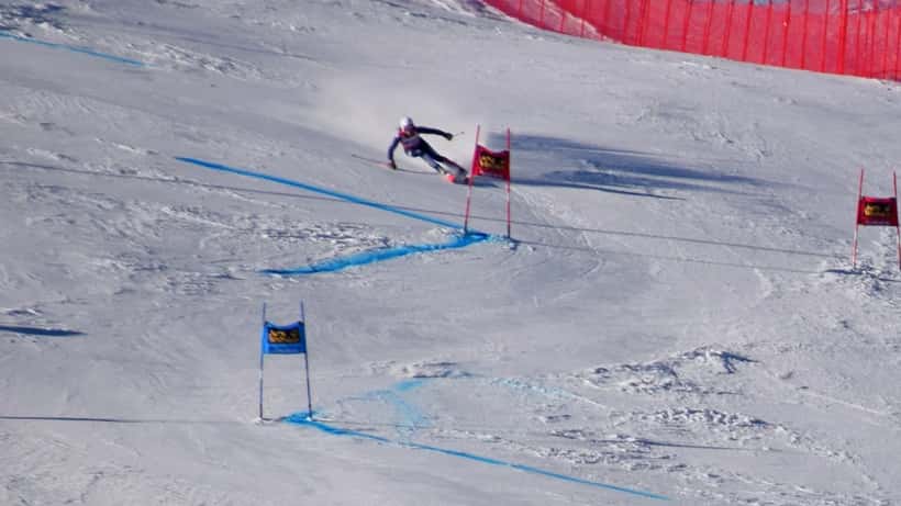 Federica Brignone beim Weltcup-Skirennen in Courchevel