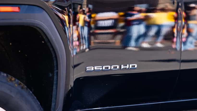 Chevy Silverado 3500 HD pickup truck subject to GM safety recall for transfer case defect