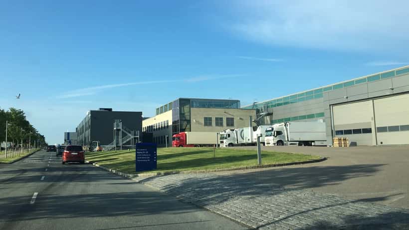 Novo Nordisk bygning i Hillerød, Danmark, 2024