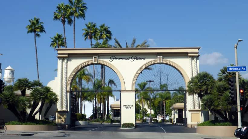 Paramount Pictures Melrose Gate studio entrance Hollywood