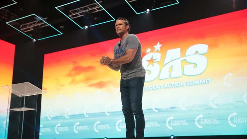 Pete Hegseth, secrétaire à la Défense américain, lors d'une audition au Congrès en 2026
