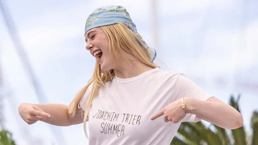 Elle Fanning photographed at an awards event