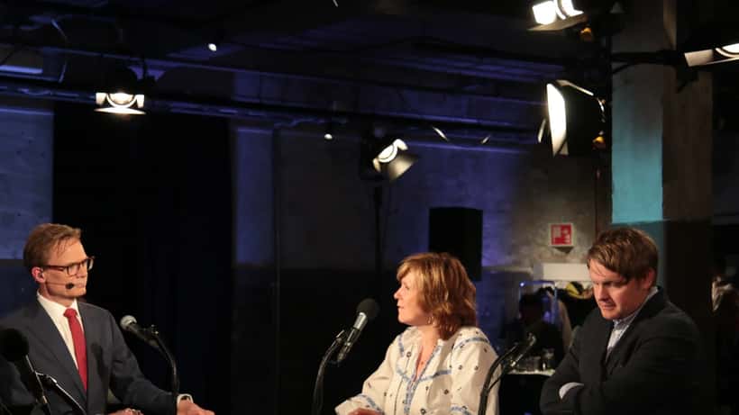 NRK Dagsnytt 18-program direktesending fra Kulturhuset i Bergen 2023