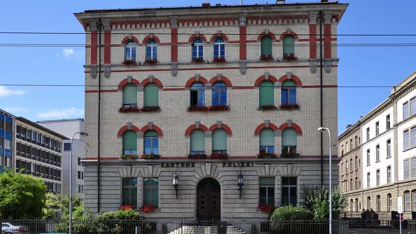 Kaserne Zürich, siège de la Kantonspolizei, à Zurich