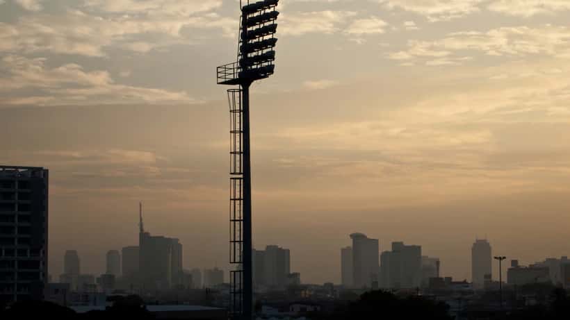 Bangkok skyline at sunset — Thailand travel advisory 2026 targets border provinces near Cambodia