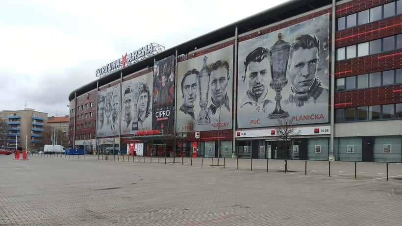 Fortuna Arena i Praha, hjemmebane for Tsjekkia og arena for Nations League-kampen mot England 29. september 2026