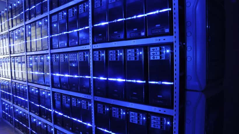 Datacenter serverrum, Microsoft Denmark East 2026