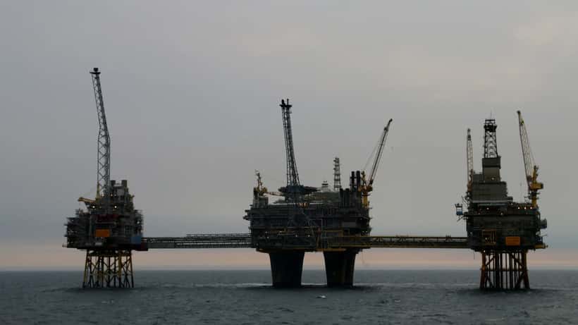 Oseberg feltsenter offshore oljeplattform i Nordsjøen