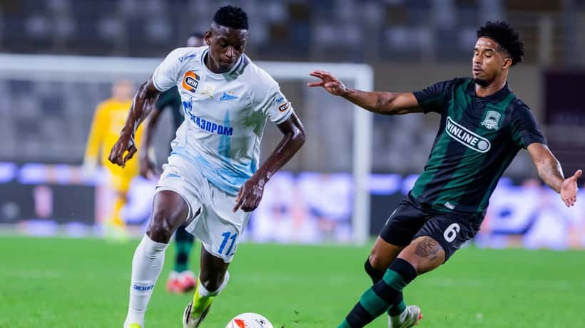 Match Krasnodar contre Zenit en février 2026, club de Luiz Henrique ciblé par Arsenal