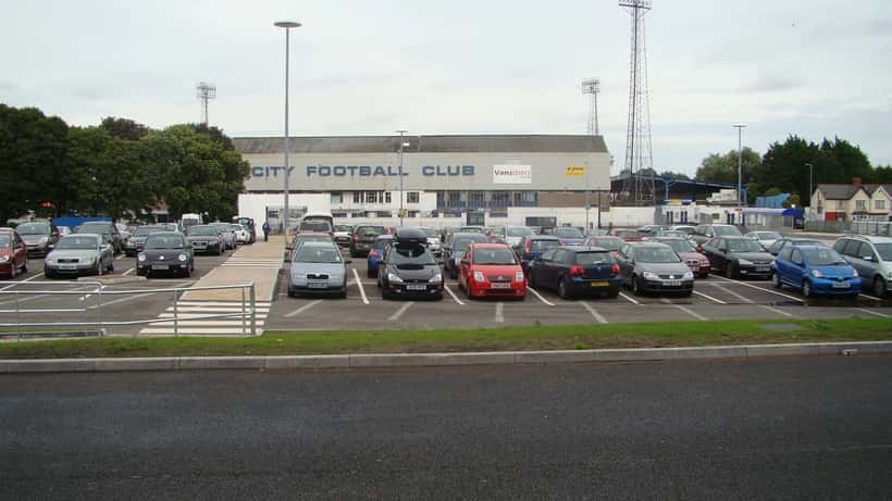 Ninian Park Cardiff Wales football stadium crowd