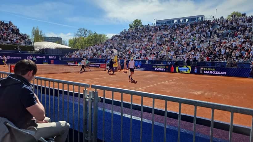 BMW Open Munich 2026 tennis semifinal match on clay court