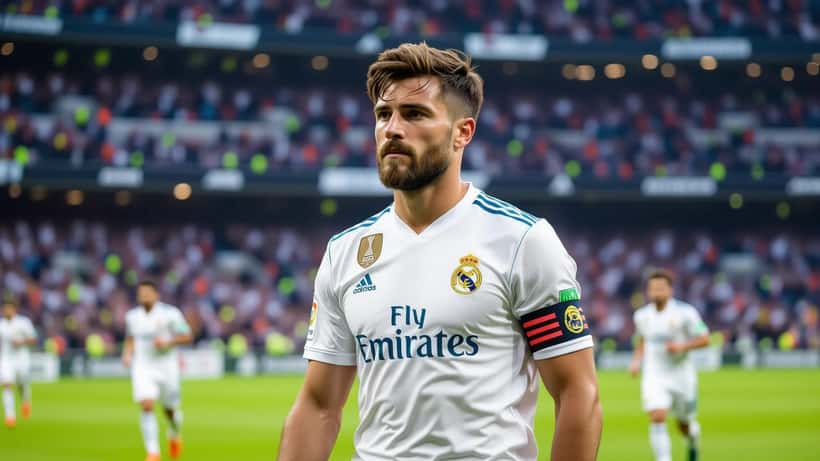 Arda Güler com uniforme do Real Madrid em estádio, representando movimentação no mercado de transferências de 2026