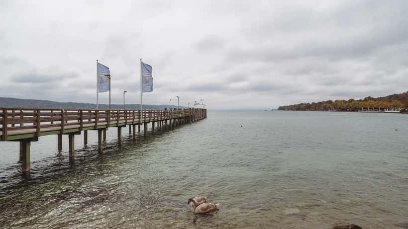 Starnberger See in Bayern — Tauchplatz Allmannshauser Steilwand