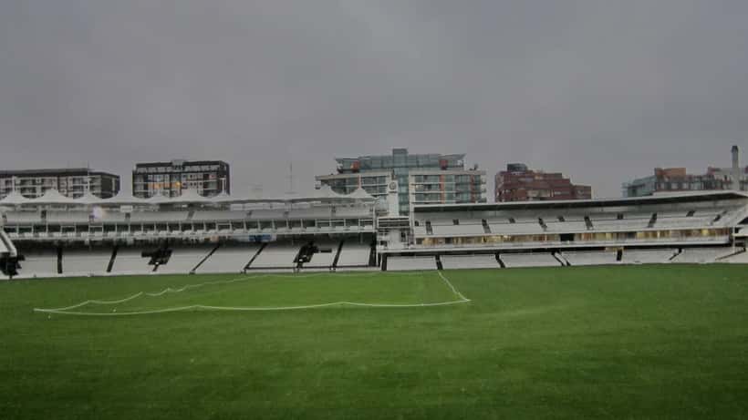 Lord's Cricket Ground i London under matchdag