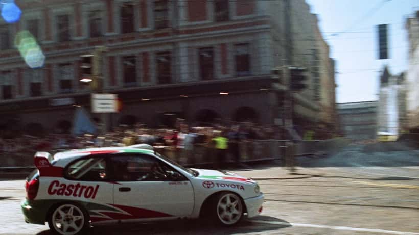 Juha Kankkunen ralliautossaan HCGP 2006