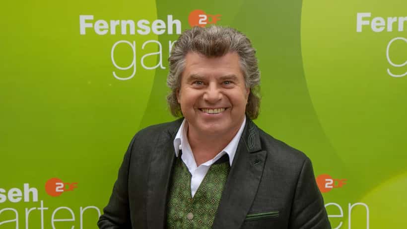 Andy Borg sur scène lors du ZDF Fernsehgarten 2018, illustration de la longévité de carrière d'un Schlagerstar autrichien