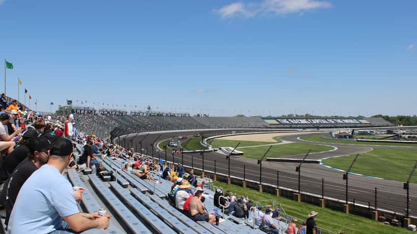 Indianapolis Motor Speedway in May 2026 ahead of the 110th running of the Indianapolis 500
