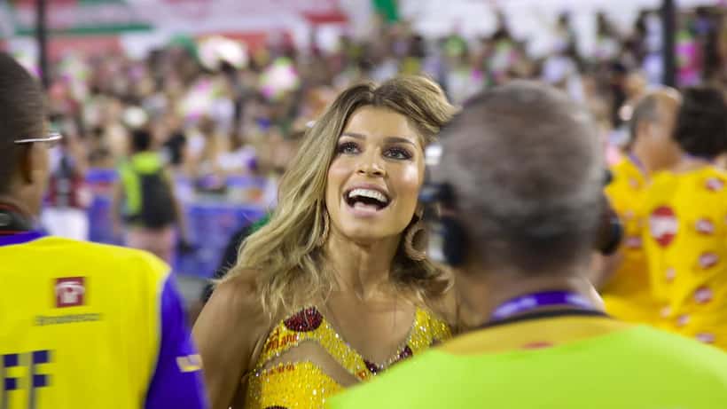 Grazi Massafera no Carnaval do Rio de Janeiro