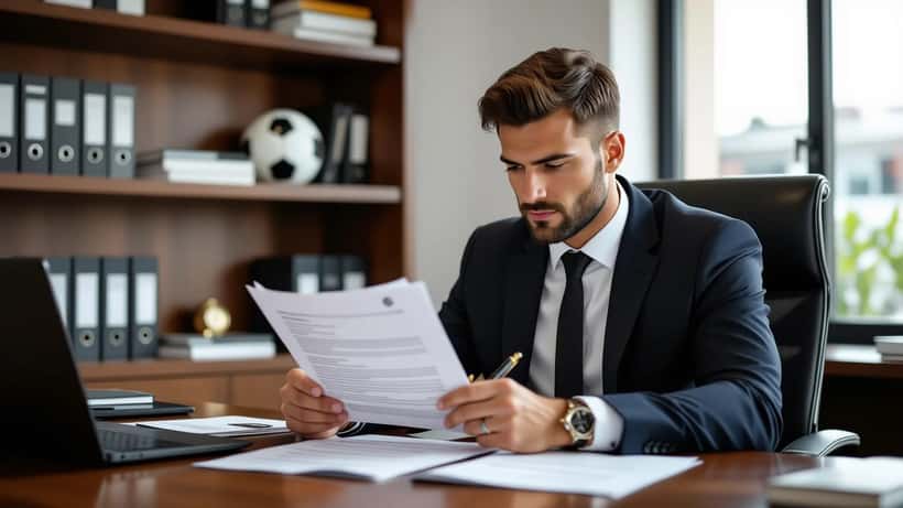 Advogado desportivo a rever contrato de transferência de futebolista