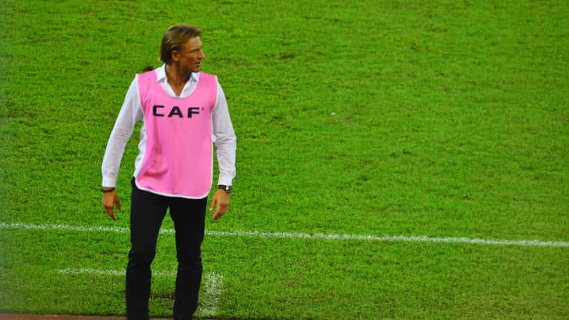 Match de la CAN 2015 entre la Côte d'Ivoire et l'Algérie, tournoi remporté par Hervé Renard, nouveau sélectionneur de la Tunisie au Mondial 2026