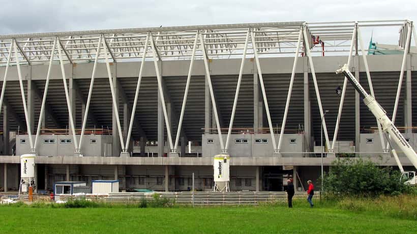 Europa-Park Stadion, hjemmebanen til SC Freiburg i Bundesliga