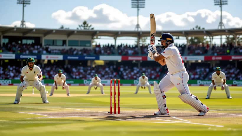 Cricket pitch with bat and ball representing Cricket Canada ICC suspension