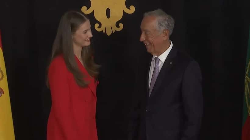 Leonor d'Espagne lors d'une visite officielle — droits à l'image des personnalités publiques en France