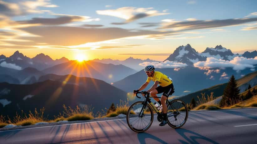 Jonas Vingegaard in gelbem Trikot bei der Tour de France 2026