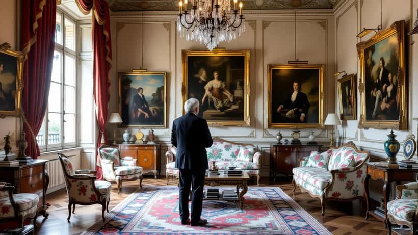 L'appartamento milanese della contessa Marta Marzotto, icona dell'aristocrazia italiana