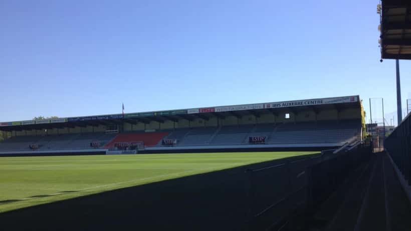 Stade Abbé-Deschamps d'AJ Auxerre, domicile de l'AJA en Ligue 1 2026-2027