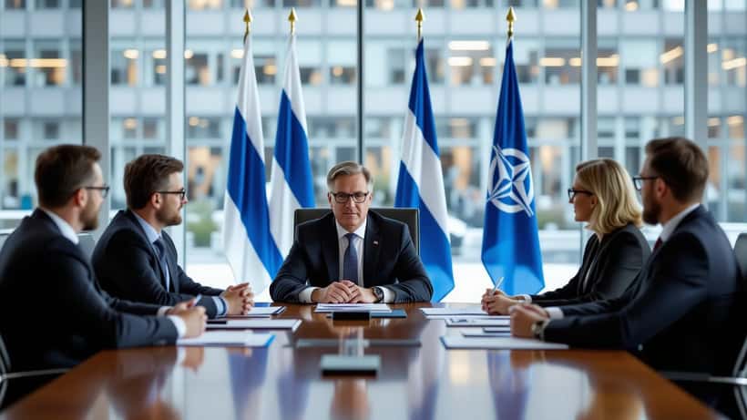 Suomen presidentti Alexander Stubb neuvottelee ulkopolitiikasta kansainvälisten kumppaneiden kanssa vuonna 2026